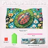 (25cm)Garden Ladybug Floral DIY Diamond Painting PU Tissue Holder Box