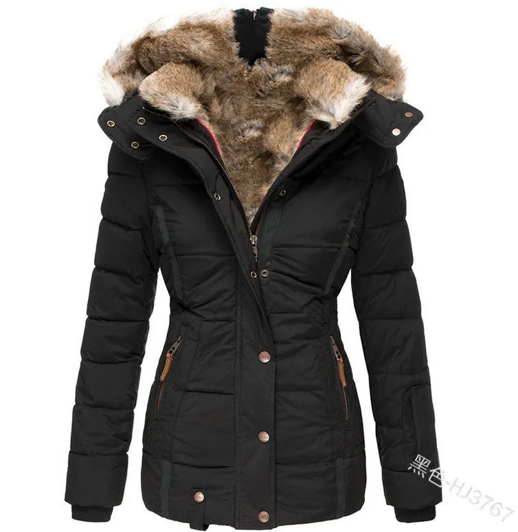 Uveng Uveng Casual Warm Collar Zip Button Open Shirt Design Long Sleeves Of Individual Cotton Coat Hooded Top