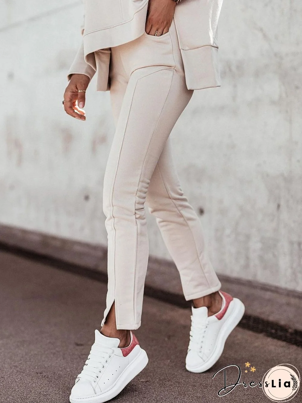 Casual Plain Pants
