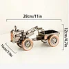 American Retro Nostalgic Tractor Vintage Car Model Creative Ornaments