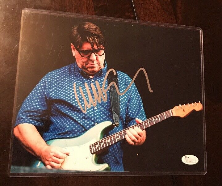 WILL SERGEANT signed ECHO & THE BUNNYMEN 8X10 AUTOGRAPHED Photo Poster painting JSA Q15661