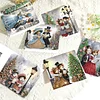 6PCS DIY Diamond Art Greeting Cards Christmas Mouse Congratulations Cards & Gift