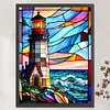 Lighthouse - 11CT Stamped Cross Stitch 50*65cm/19.69*25.59in