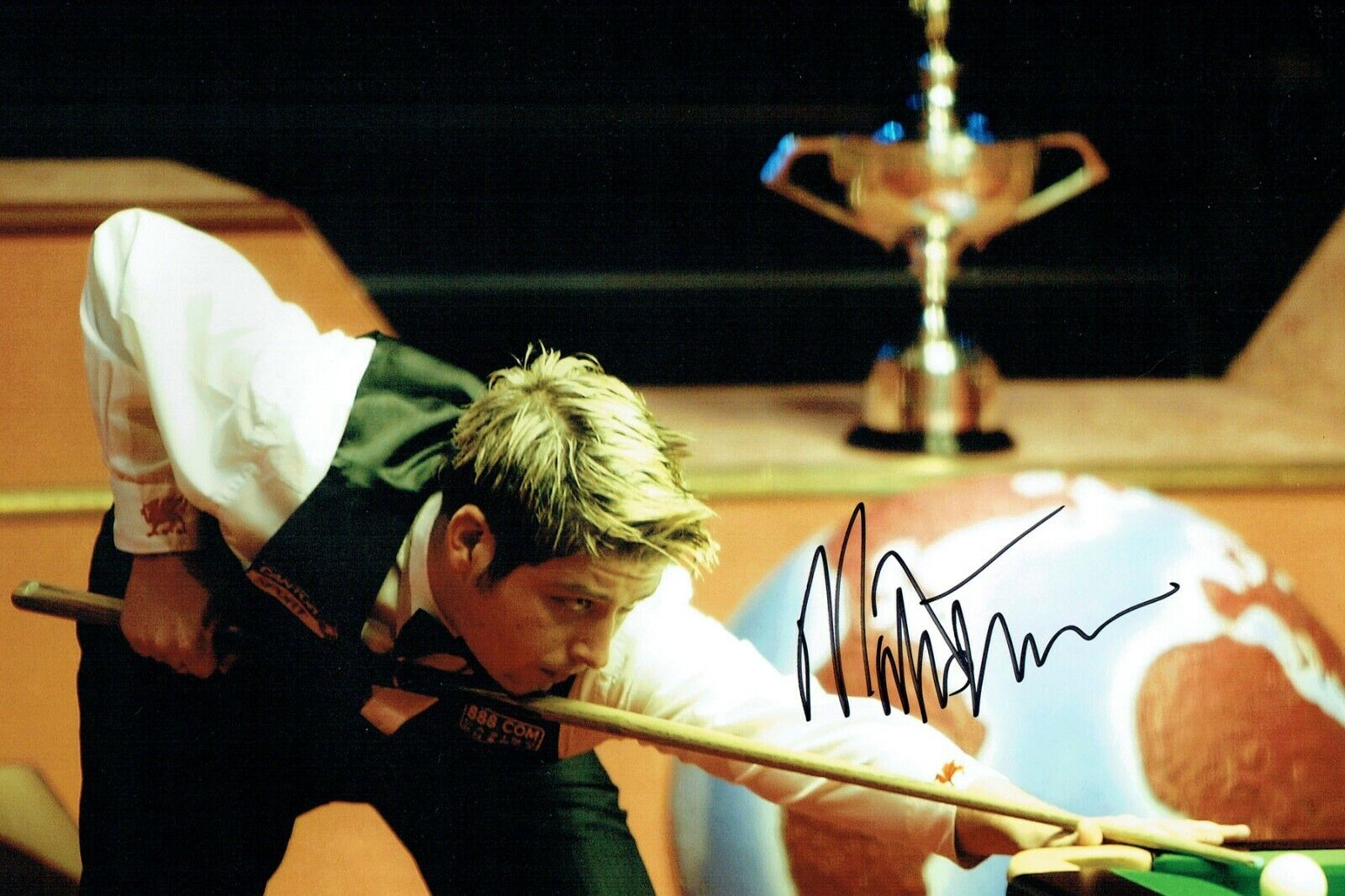 Matthew Stevens IN PERSON SIGNED Autograph 12x8 Photo Poster painting AFTAL COA Snooker Player