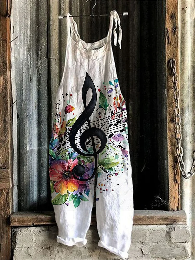 phonetic symbol pattern jumpsuits