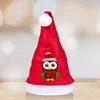 Diamond Painting Christmas Owl Hat Comfort Soft for Adults Unisex)