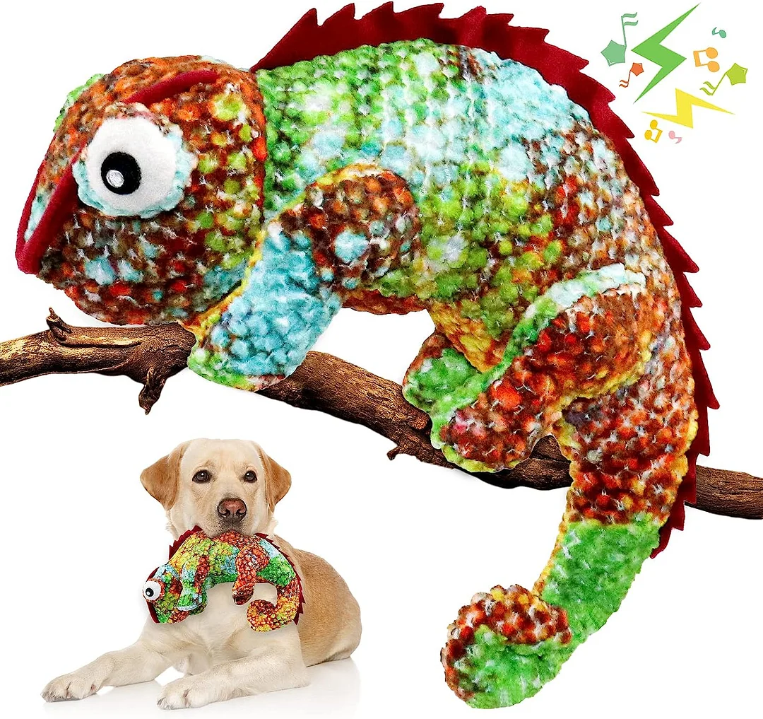 WOWBALA Large Squeaky Dog Toys: Dog Toys for Large Dogs - Squeaky Dog Toys  - Large Dog Toys - Plush Dog Toys - Tough Dog Toys - Durable Dog Toys - Dog