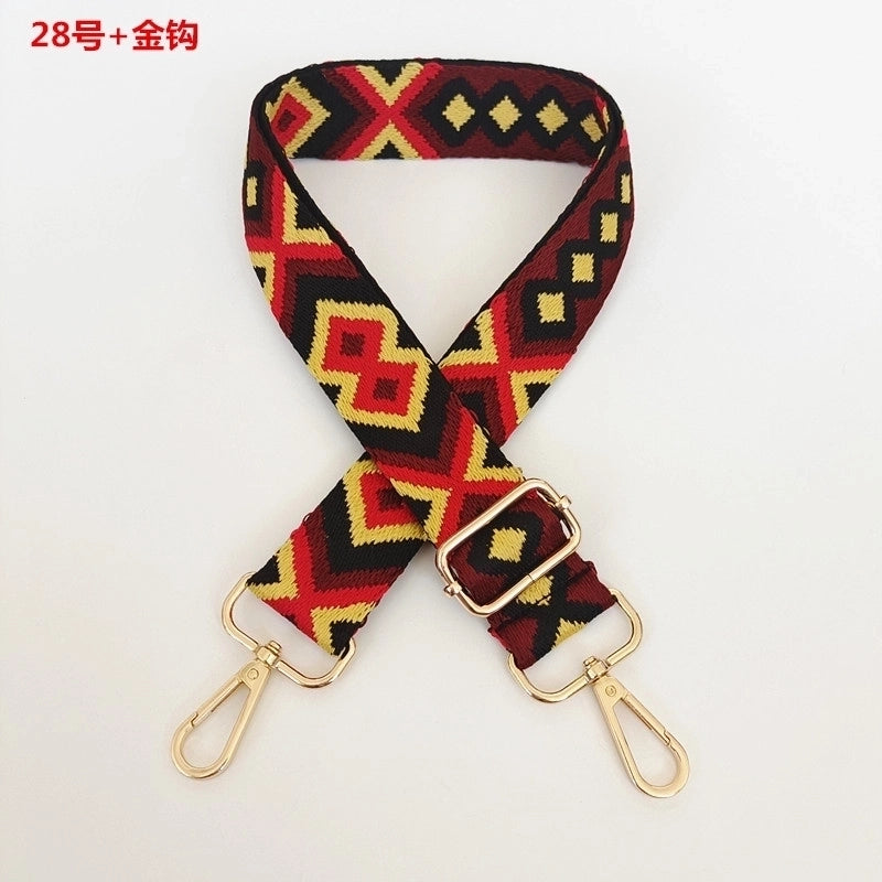 All Seasons Canvas Color Block Single Shoulder Strap Bag Accessories