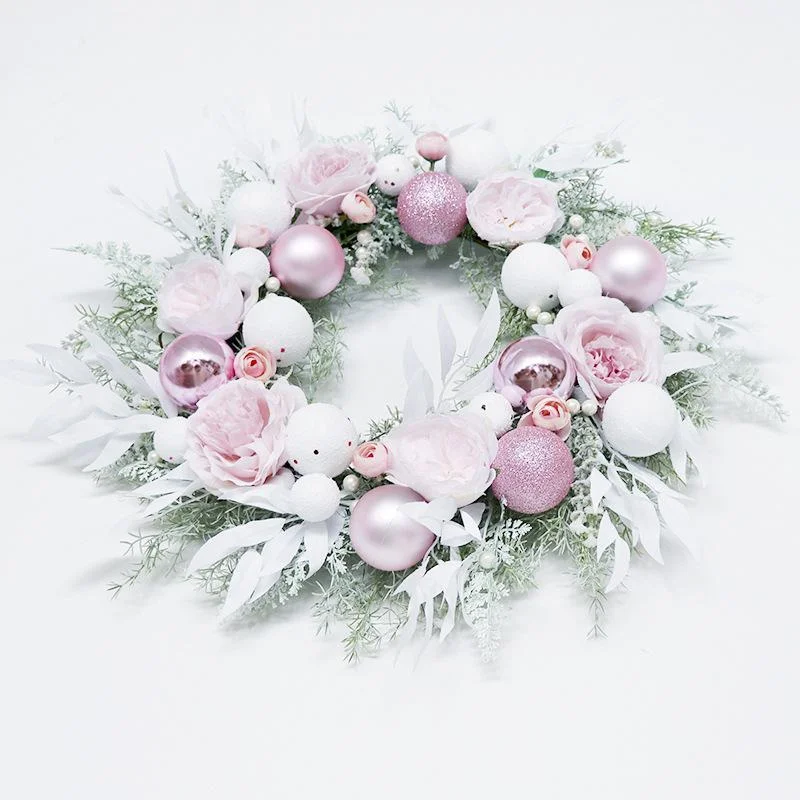 Christmas Rose Wreath