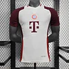 Bayern Munich 2025-2026 Training White Wine  Shirt Player Version 