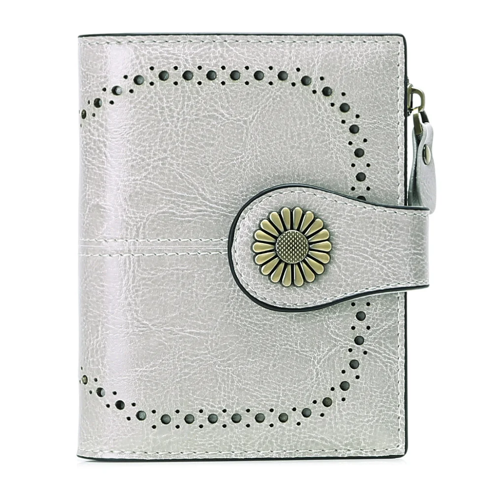 Cropped Zip Wallet