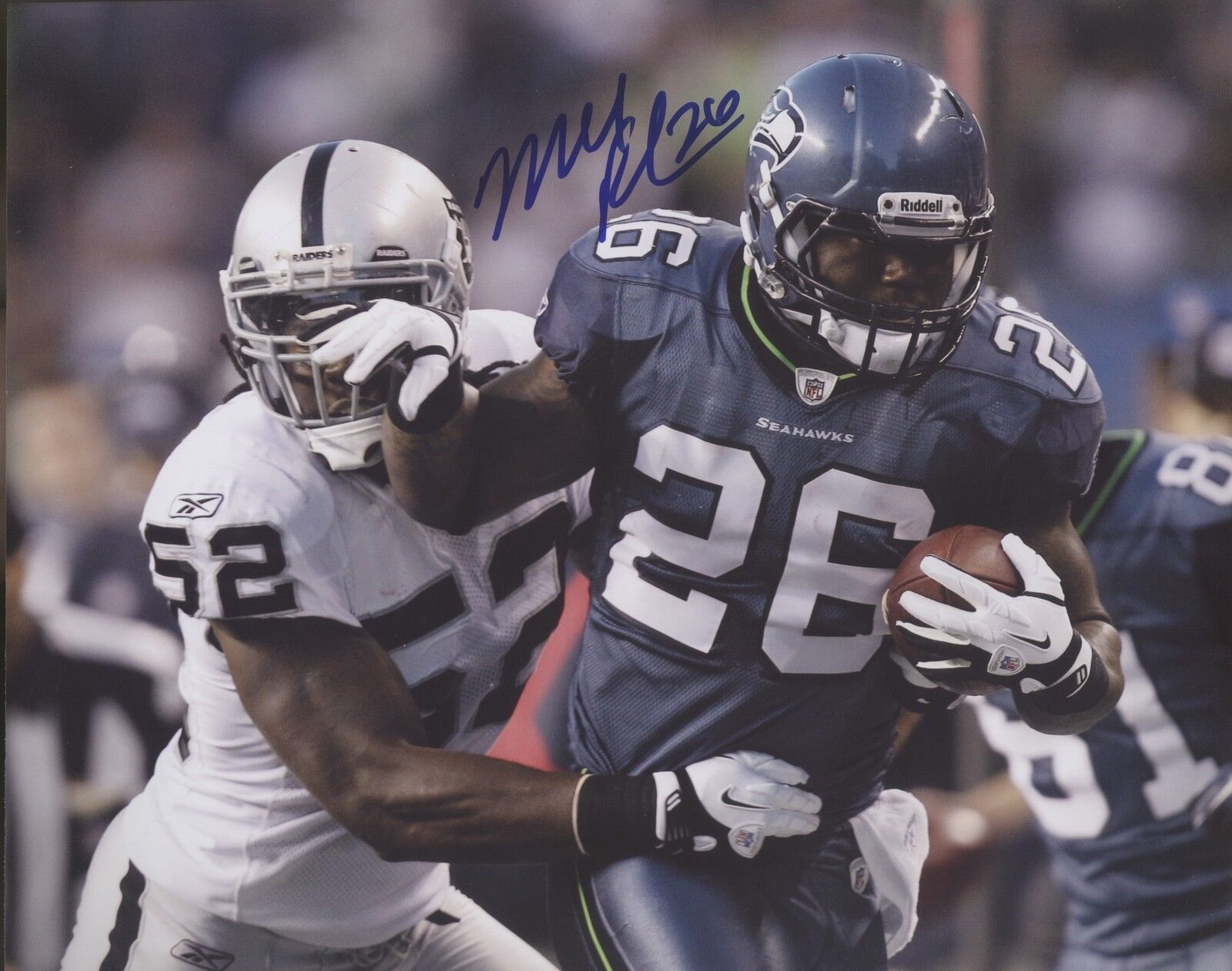 Michael Robinson 8x10 Autographed Signed AUTO Seahawks SB XLVIII Champion SPH 31