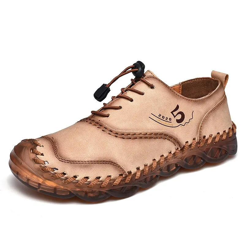 Hot Sale Men's Casual Shoes Handmade Leather Mens Loafers Classic Moccasins Breathable Non-slip Men's Sneakers Zapatillas Hombre