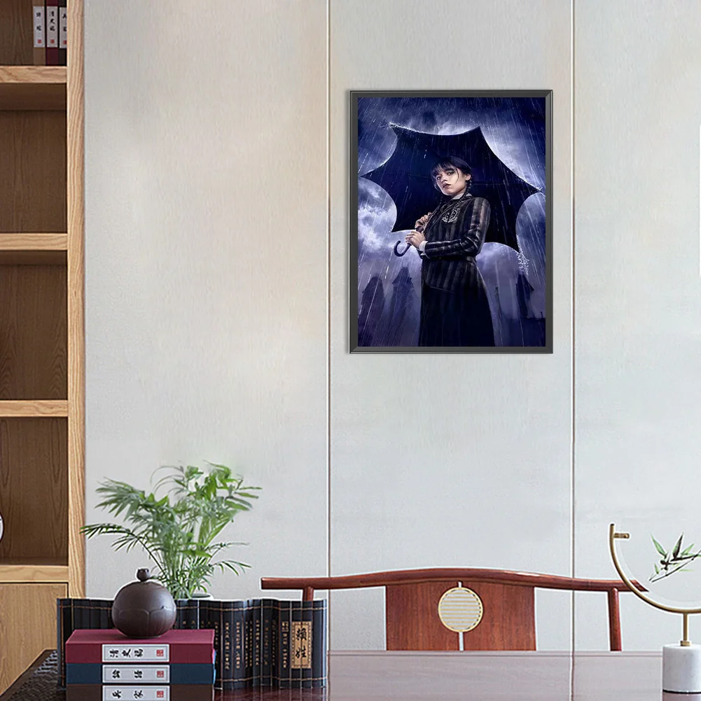 Diamond Painting - Full Round Drill - Wednesday(Canvas|30*40cm)