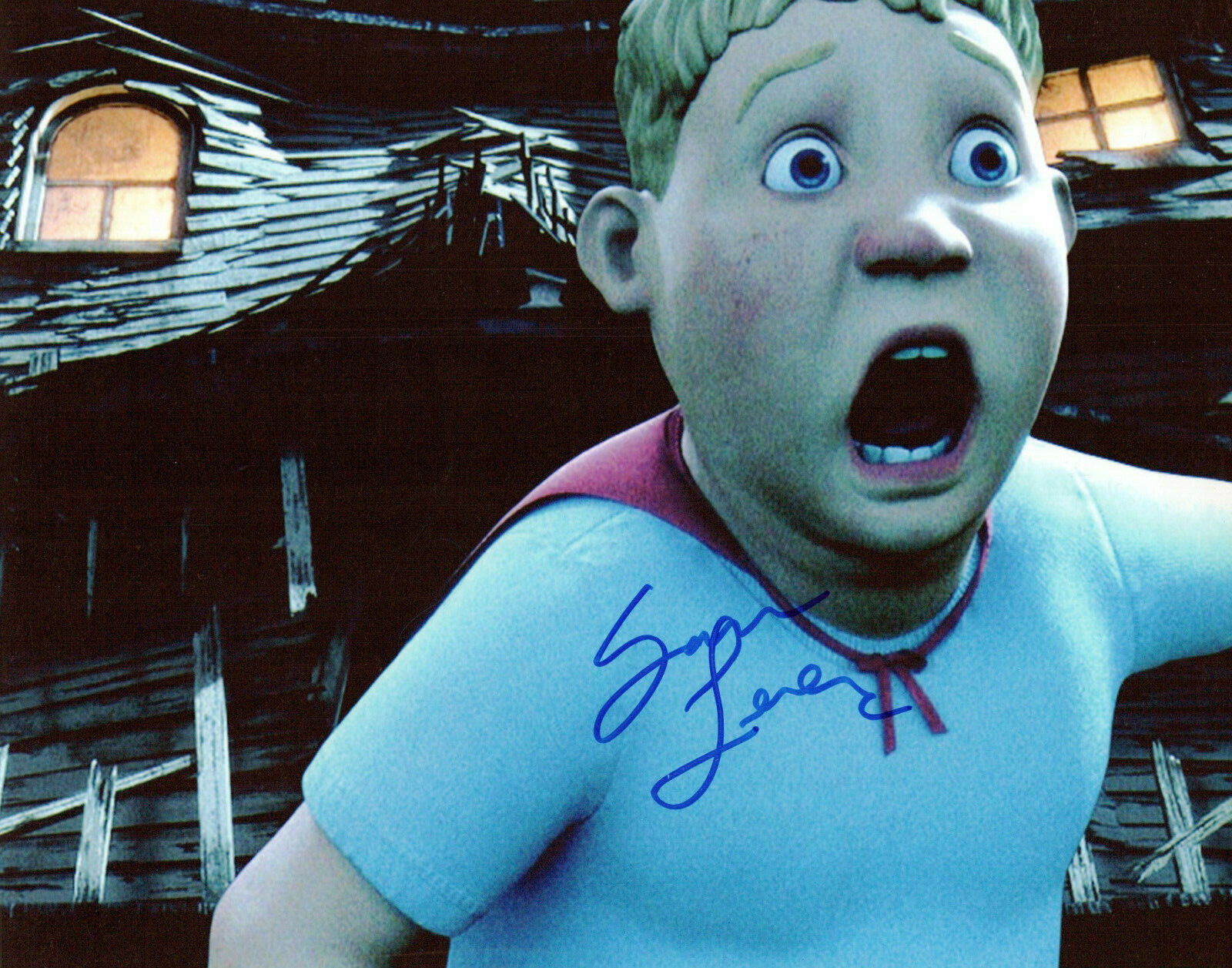 Sam Lerner Monster House autographed Photo Poster painting signed 8X10 #1 Chowder