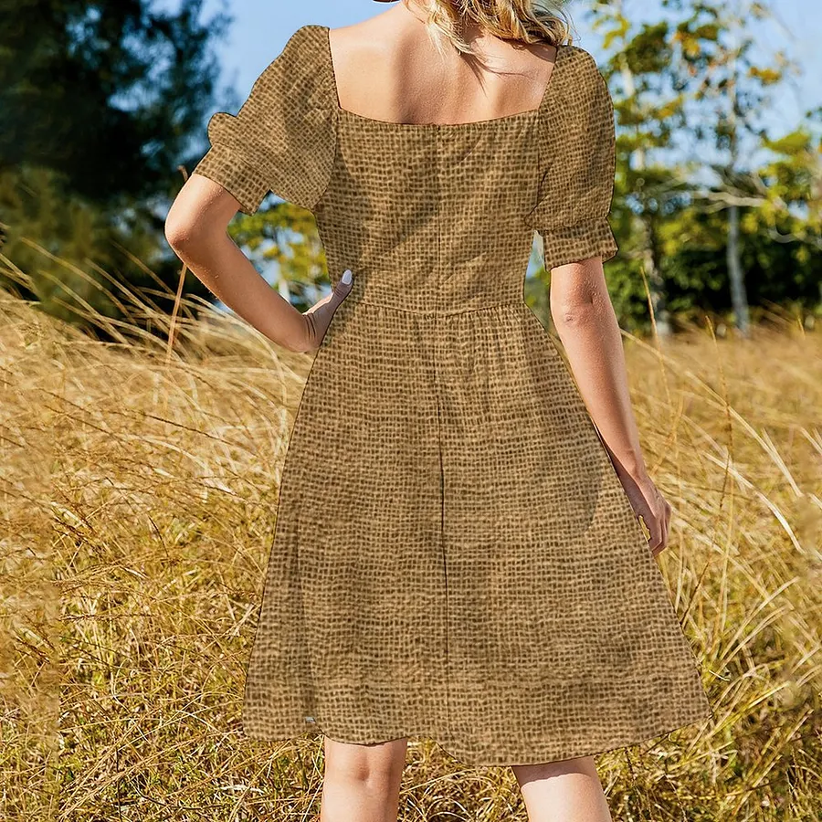 sack dress Golden Poppy Rice Sack Dress – 3 Women main image 1