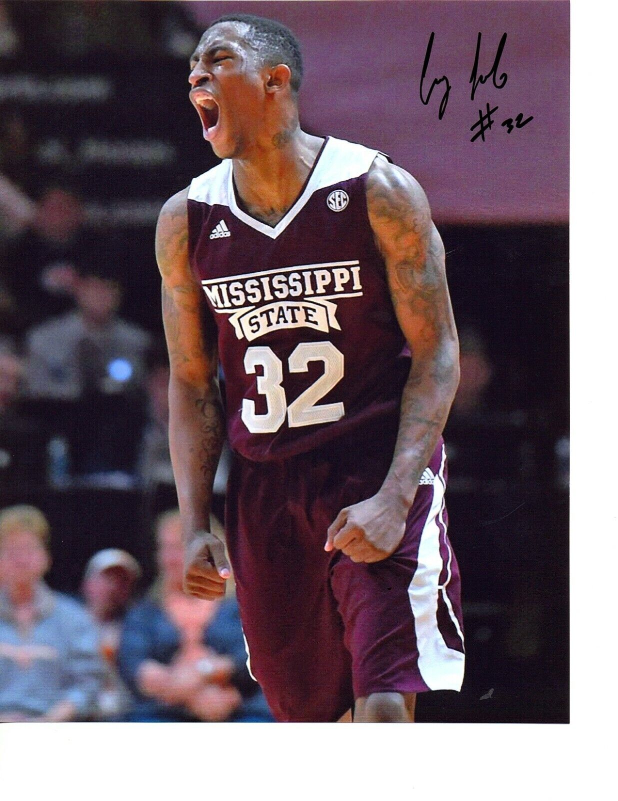 Craig Sword Autograph Signed basketball Photo Poster painting 8x10 Mississippi State Bulldogs b