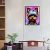 Yorkshire Terrier - Rundbohrer Diamant Malerei - 30*40cm