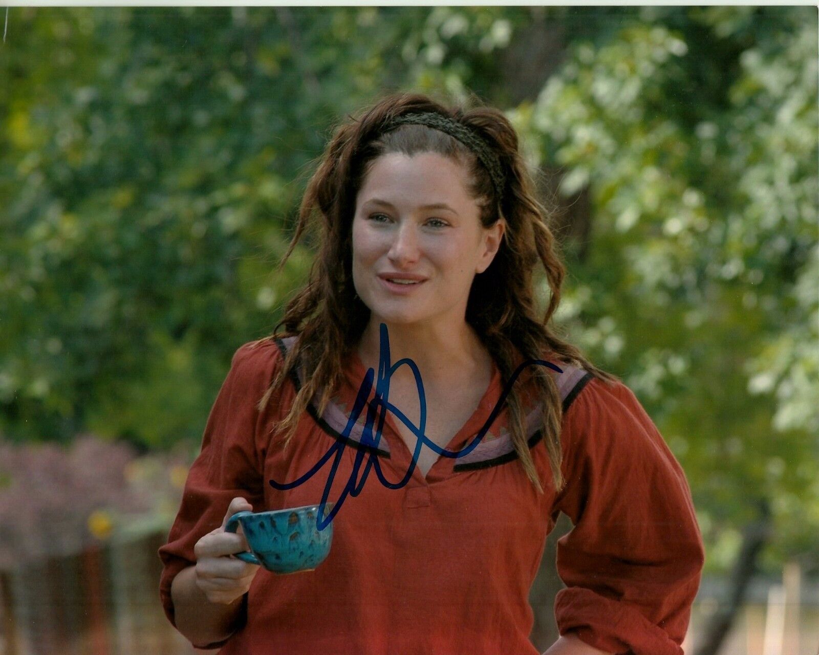 KATHRYN HAHN hand-signed OUR IDIOT BROTHER 8x10 closeup w/ UACC RD COA in-person