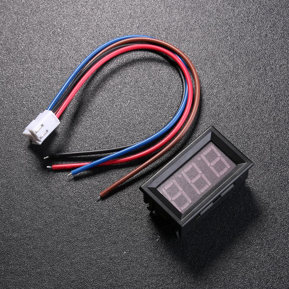 

Mini 0.56in LED Digital Display DC 0-10A Ammeter Current Amp Panel Meter, Red, 501 Original