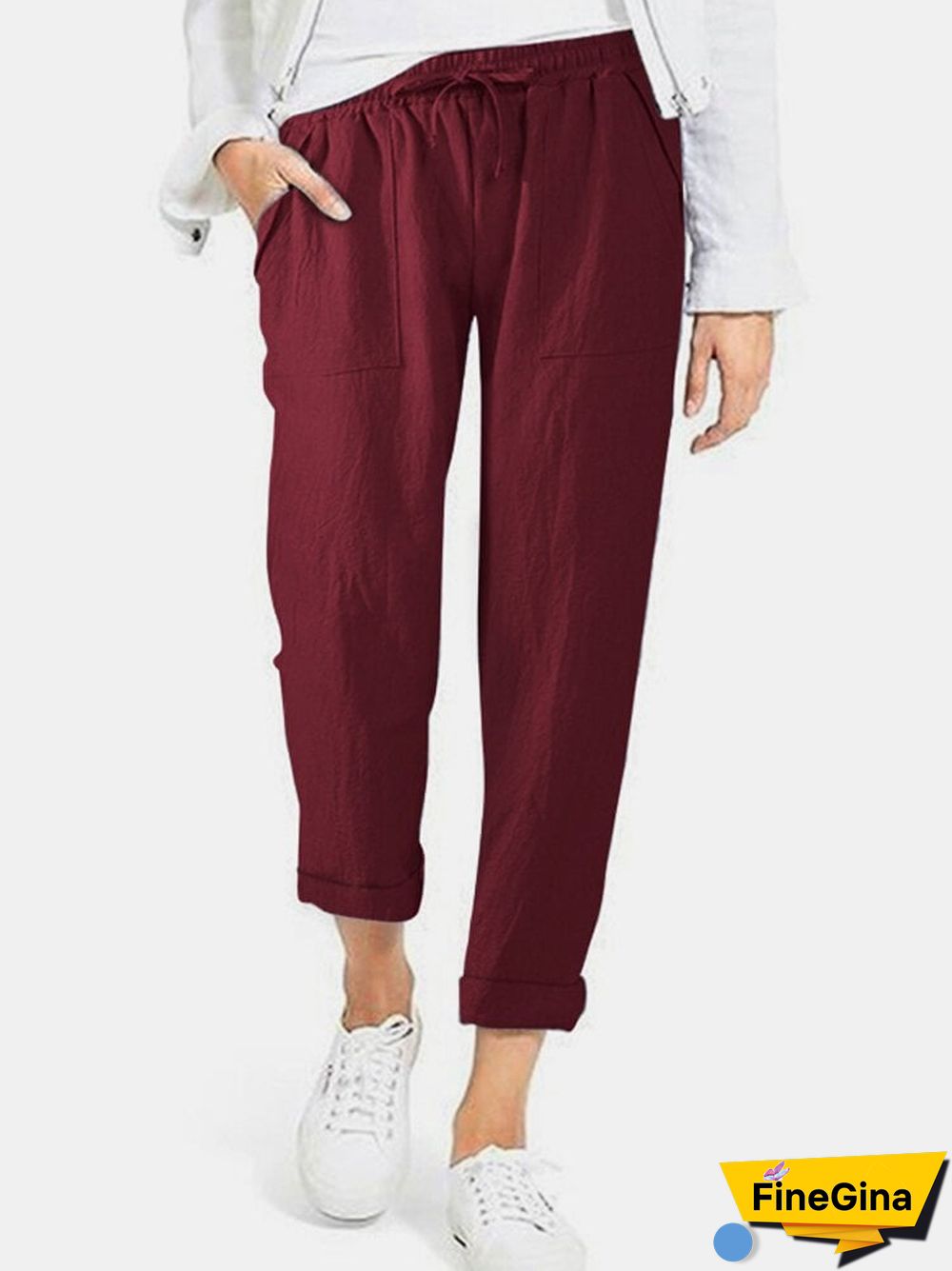 Women's Fashion Simple Comfortable Casual Trousers