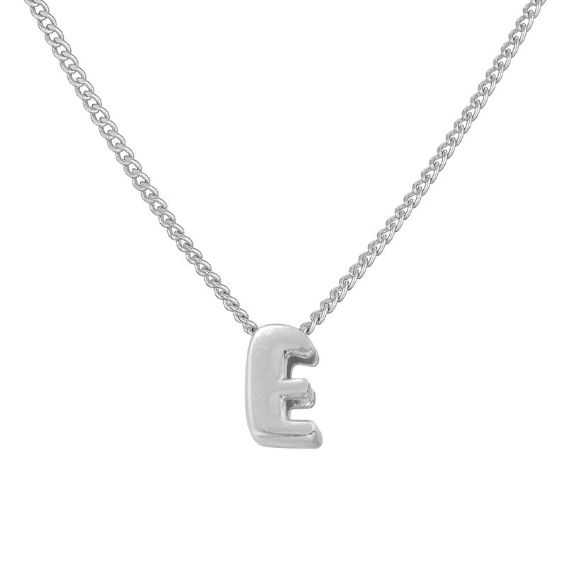 Copper 18K Gold Plated Letter Necklace