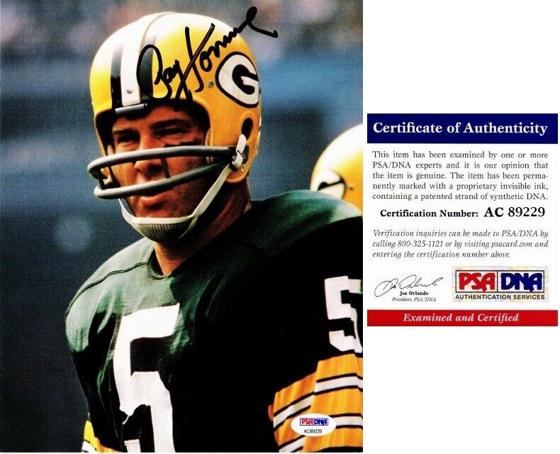 Paul Hornung Signed - Autographed Green Bay Packers 8x10 inch Photo Poster painting PSA/DNA