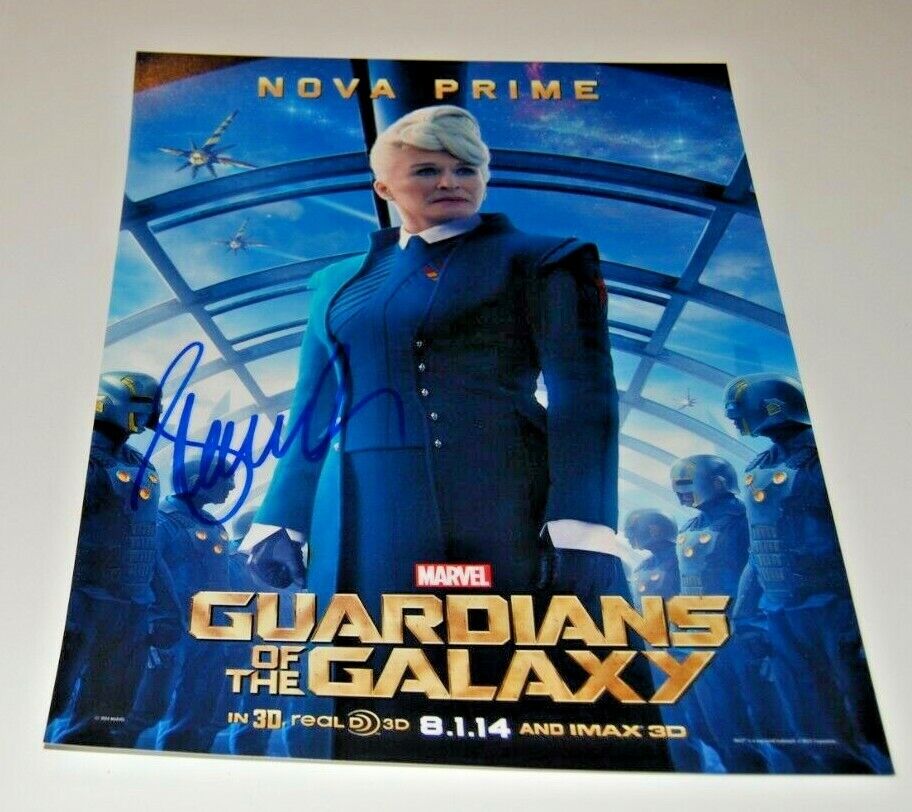 GLENN CLOSE signed (GUARDIANS OF THE GALAXY) 11X14 Movie Photo Poster painting *Nova Prime W/COA