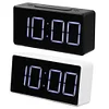 LED Digital Alarm Clock with USB Port Snooze Table Clock Electronic Clock