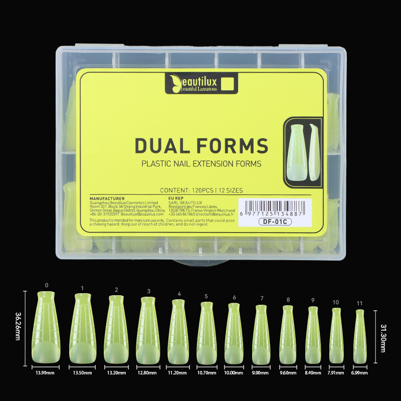Colored Dual Forms 120pcs/obx