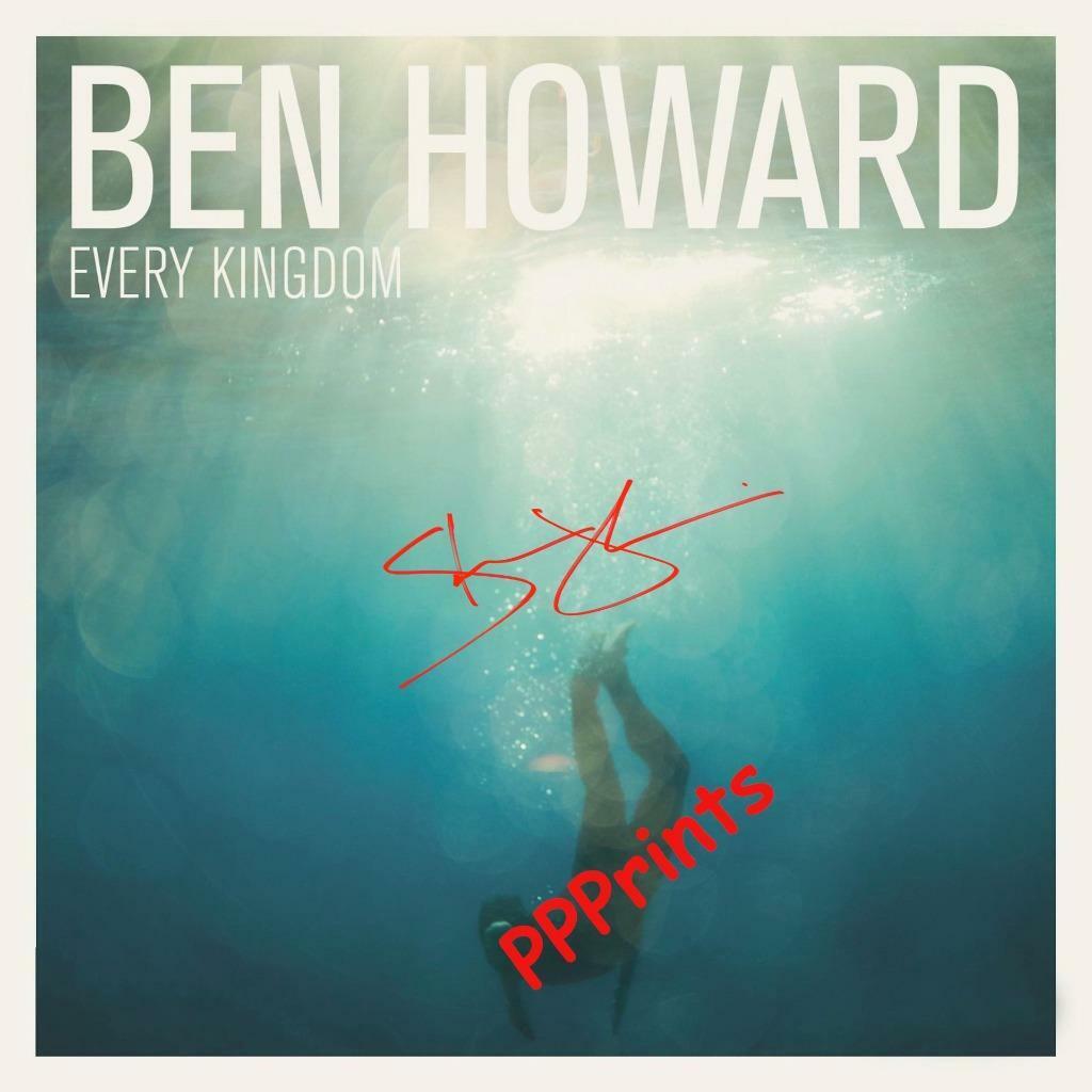 BEN HOWARD - EVERY KINGDON ALBUM AUTOGRAPH 10X 8