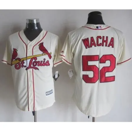 Cardinals #52 Michael Wacha Cream New Cool Base Stitched MLB Jersey