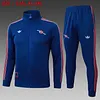 2025/2026 Arsenal Long Zipped Jacket Color Blue Football Shirt 1:1 Thai Quality