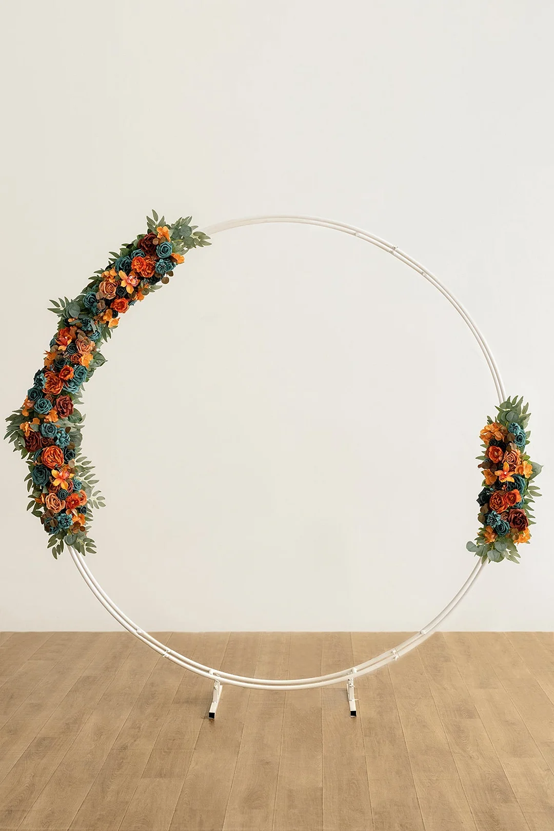 Flower Arrangements for Arch Decor in Dark Teal