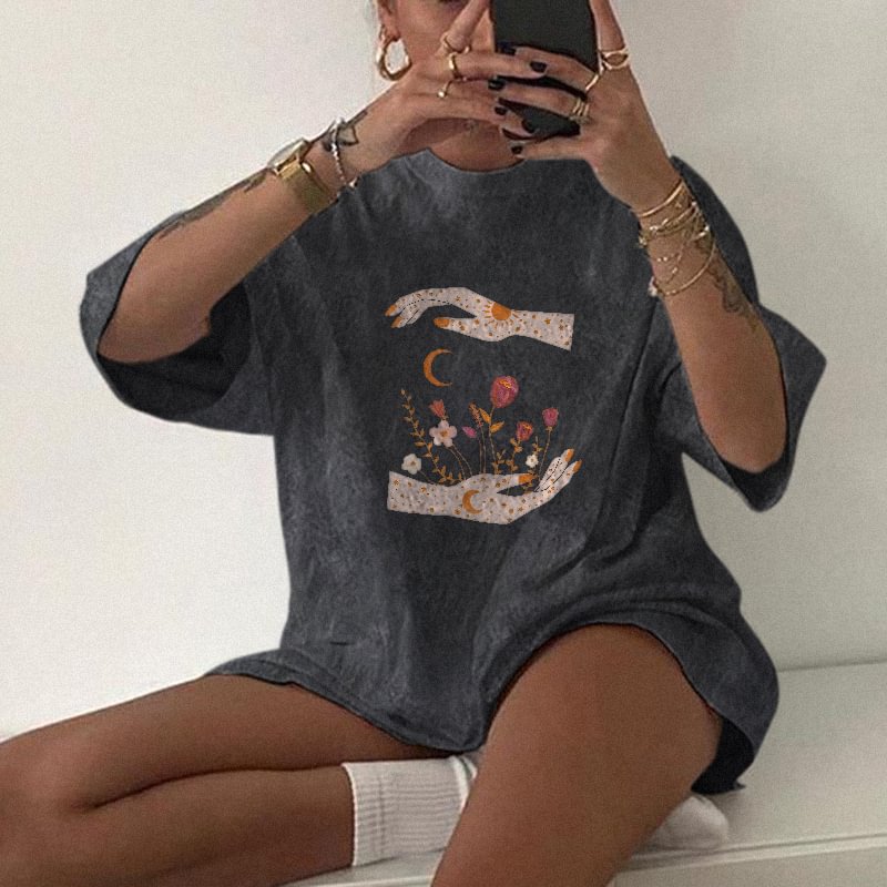   Vintage Hand SunPrint Women's T-shirt - Neojana