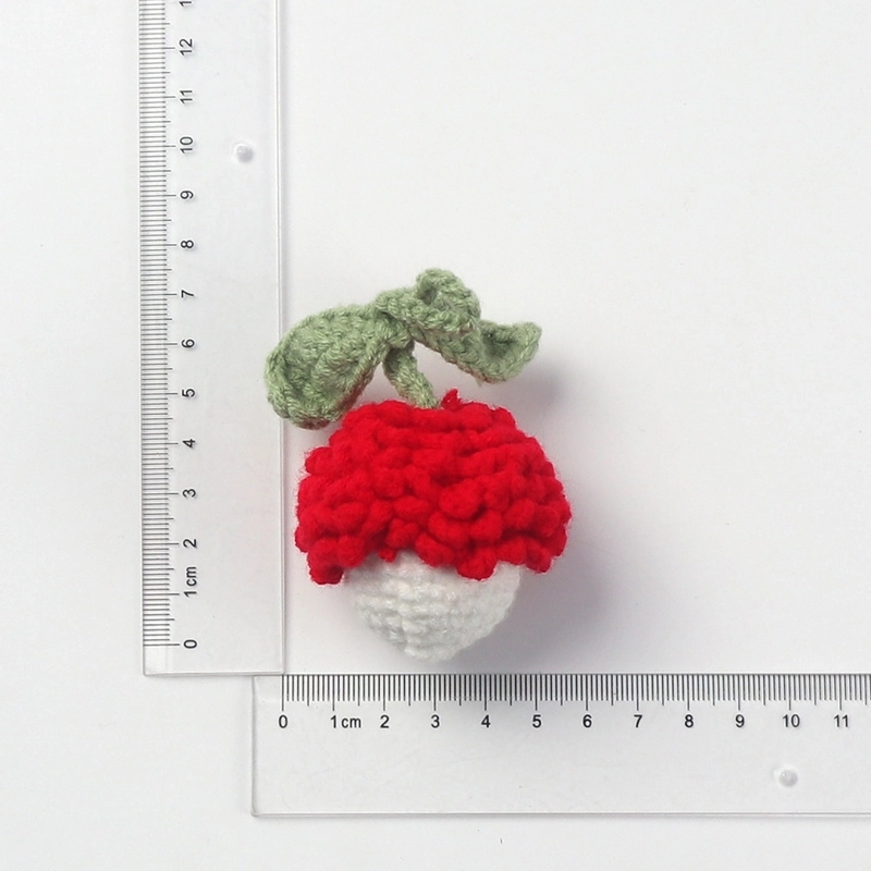 2 Pieces Cute Sunflower Santa Claus Yarn Women’s Bag Pendant Keychain