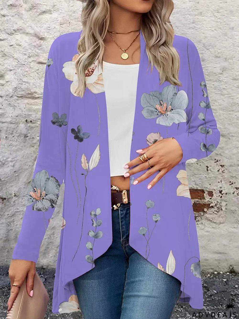 Casual Floral Kimono