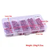 50PCs Bullets Fishing Sinkers Weights Slip Sinkers Kit for Bass Trout Panfish