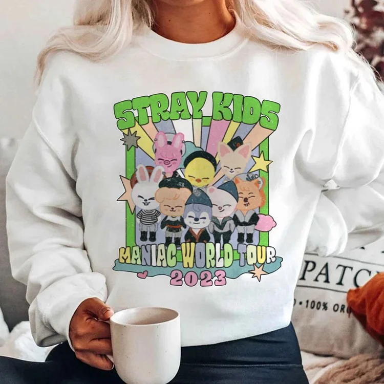 Stray Kids SKZOO 2023 Maniac World Tour Sweatshirt