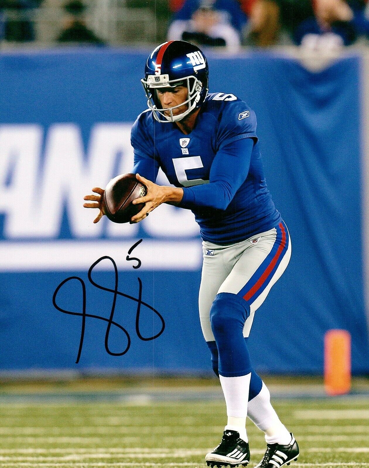 Steve Weatherford New York Giants Signed 8x10 Autographed Photo Poster painting COA