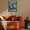 Remember To Wipe-11CT Stamped Cross Stitch 40*55cm tapestrymarket