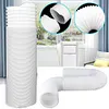 Universal Duct Extension Pipe Fittings Exhaust Hose for Mobile Air Conditioning