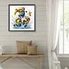 Minions - Rundbohrer Diamantmalerei - 40*40cm