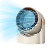 100 Level Portable Bladeless Fan USB Rechargeable Digital Display Desktop Fan