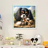 King Charles Cavaliers Dog-14CT Counted Cross Stitch 40*40cm tapestrymarket