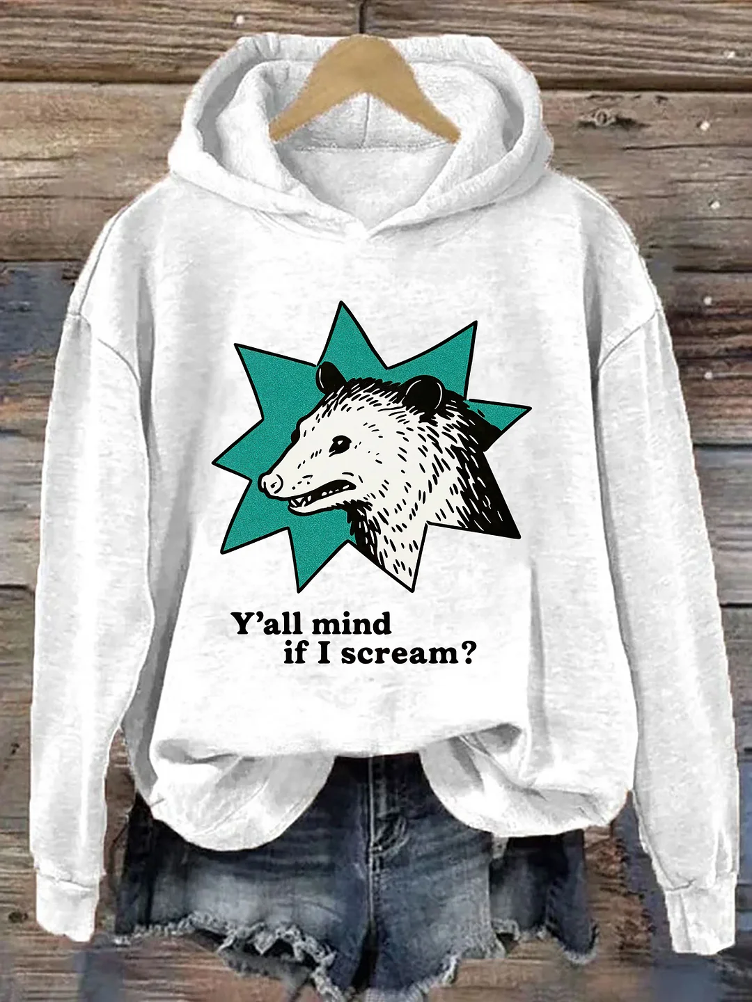 Y'all mind if I scream Hoodie