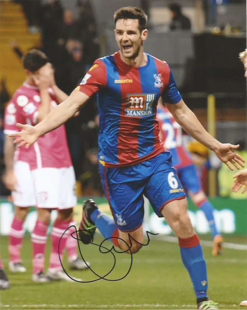 Crystal Palace Scott Dann Autographed Signed 8x10 Photo Poster painting COA