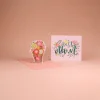 Cartes de v&oelig;ux 3D - Cadeau chaleureux pour maman- F&ecirc;te des m&egrave;res