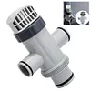 11872 Dual Split Hose Plunger Valve Hose Connector Pool Piston Valve Replacement