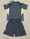 Joyfball 2025/2026 Kids Size Manchester United goalkeeper Football Shirt 1:1 Thai Quality